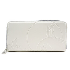 Loungefly Disney Nightmare Before Christmas Jack and Sally Debossed Wallet