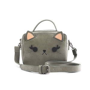 Loungefly Grey Cat Crossbody Bag