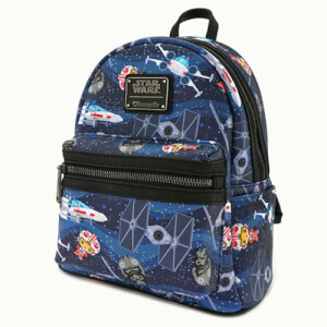 Loungefly Star Wars Chibi Ships Mini Backpack