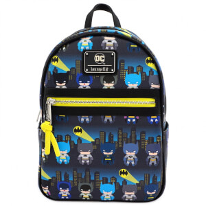 Loungefly DC Comics Batman Faux Leather Mini Backpack from I Want One Of Those