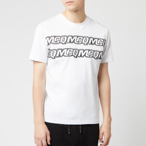 McQ Alexander McQueen Men's Hyper McQ Repeat T-Shirt - Optic White