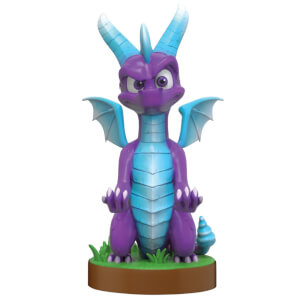 Figurine Support Chargeur Manette et Smartphone Spyro Ice 20 cm
