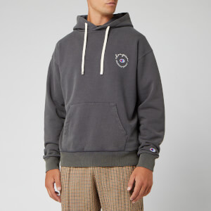 Champion X Clothsurgeon Men's Small Logo Hooded Sweatshirt - Navy