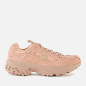 Skechers Women's Stamina Uplift Trail Suede Trainers - Tan