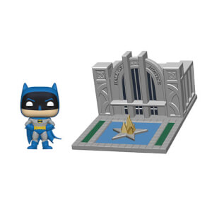 DC Comics Batman with Hall of Justice Batman 80th Pop! Town