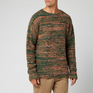 Our Legacy Men's Smudge Fairisle Jumper - Red/Green