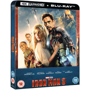 Iron Man 3 - 4K Ultra HD Zavvi Exclusive Steelbook
