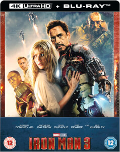 Iron Man 3 - 4K Ultra HD Zavvi UK Exclusive Steelbook