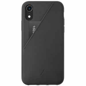 Native Union Clic Card iPhone XR Case - Black