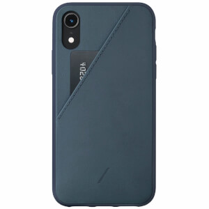 Native Union Clic Card iPhone XR Case - Navy