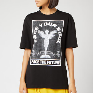 McQ Alexander McQueen Women's Boyfriend T-Shirt - Darkest Black