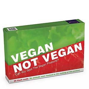 Vegan Not Vegan Card Game from I Want One Of Those