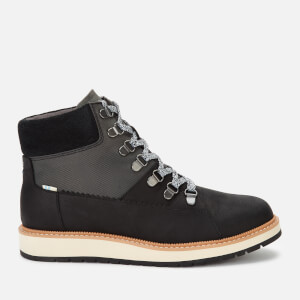 TOMS Women's Mesa Waterproof Hiking Style Boots - Black