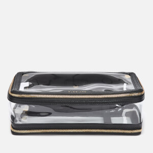 Anya Hindmarch Women's Inflight Perspex Small Cosmetics Case - Clear