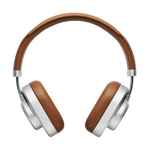 Master & Dynamic MW65 ANC Over Ear Headphones - Silver & Brown