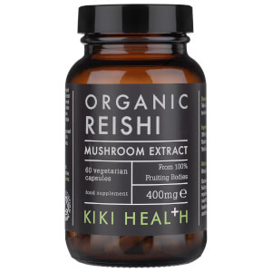 KIKI Health Organic Reishi Extract Mushroom (60 Vegicaps)