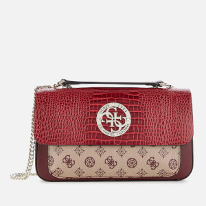 Guess Women's Magnolia Cross Body Bag - Merlot
