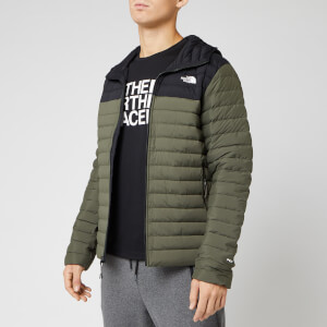The North Face Men's Stretch Down Hooded Jacket - New Taupe Green
