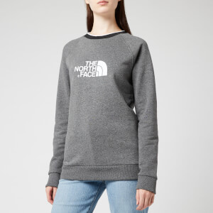 The North Face Women's Redbox Long Sleeve Crew Neck Sweatshirt - TNF Medium Grey Heather