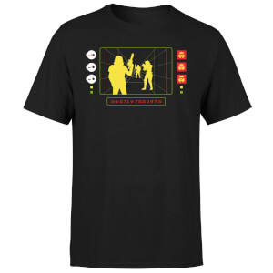 Star Wars Stormtrooper Targeting Computer Men's T-Shirt - Black