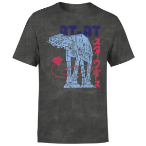 T-Shirt Star Wars Kana ATAT - Homme - Noir Délavé