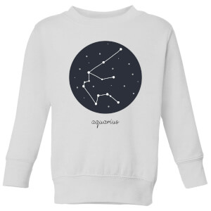 Aquarius Kids' Sweatshirt - White