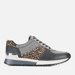 MICHAEL MICHAEL KORS Women's Allie Running Style Trainers - Black/Silver