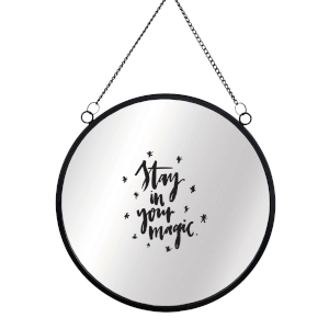 Stay In Your Magic Round Mirror & Vinyl Sticker
