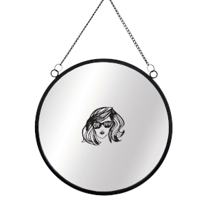On Point Round Mirror & Vinyl Sticker