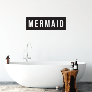 Mermaid Wall Art Vinyl