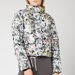 Superdry Women's Jacquard Puffer Jacket - Grey Camo