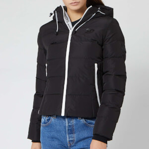 Superdry Women's Spirit Puffer Icon Jacket - Black