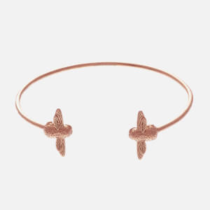 Olivia Burton Women's 3D Bee and Ball Chain Bracelet - Silver