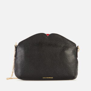 Lulu Guinness Women's Medium Peekaboo Lip Clutch Bag - Black