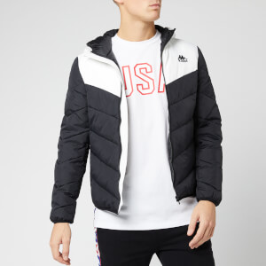 Kappa Men's Padded Down Jacket - Black