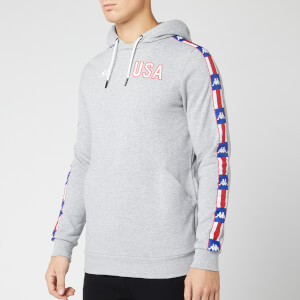 Kappa Men's Authentic La Bartus Hoodie - Grey Melange