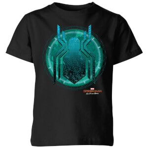 Spider-Man Far From Home Stealth Globe Kids' T-Shirt - Black