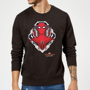 Spider-Man Far From Home Web Tech Badge Sweatshirt - Black