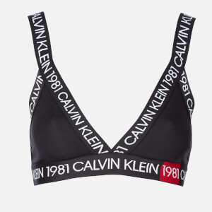 Calvin Klein Women's 1981 Unlined Bralette - Black