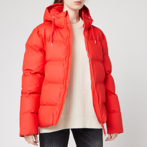 RAINS Women's Puffer Jacket - Red