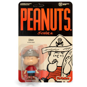 Super7 Peanuts Pirate Linus Reaction Figure