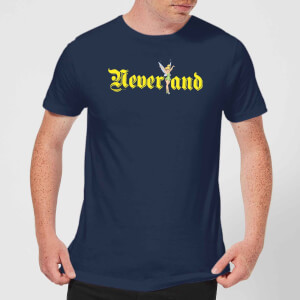 Disney Peter Pan Tinkerbell Neverland Men's T-Shirt - Navy