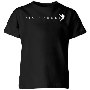 Disney Peter Pan Tinkerbell Pixie Power Kids' T-Shirt - Black