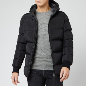 Superdry Men's Converter Puffer Jacket - Black