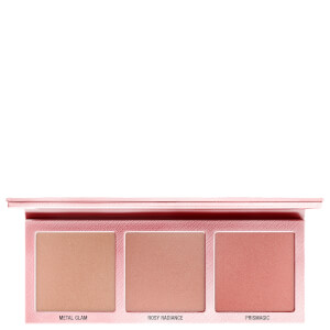 L.O.V The Glowrious Deep Metallic Highlighting Palette - 010 Pink Seduction