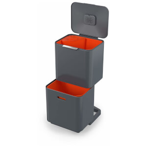 Joseph Joseph Totem Max 60-Litre Waste Separation & Recycling Bin - Graphite
