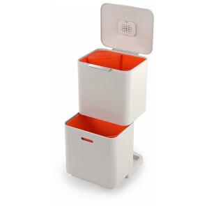 Joseph Joseph Totem Max 60-Litre Waste Separation & Recycling Bin - Stone