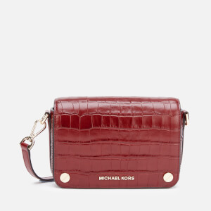 MICHAEL MICHAEL KORS Women's Jet Set Small Full Flap Cross Body Bag - Brandy