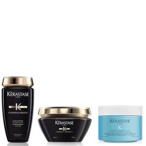 Kérastase Chronologiste Revitalising Shampoo, Masque and Energising Scrub Trio