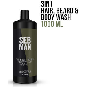 SEB MAN The Multi-Tasker Hair Beard and Body Wash 1000ml